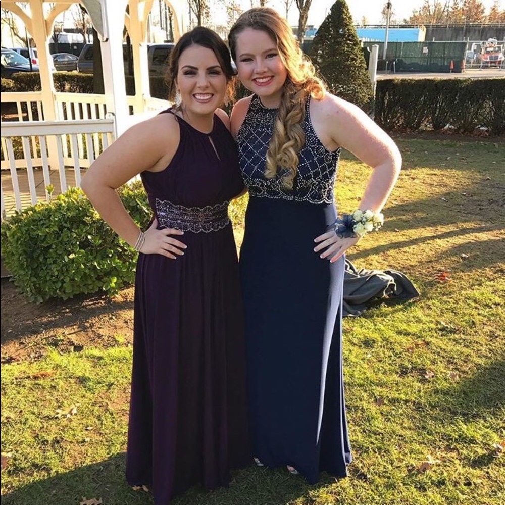 Estelle’s Navy prom dress